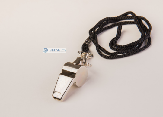 Divorce coach whistle and lanyard representing the role of a divorce coach in Fairfax, VA, during Collaborative Divorce.